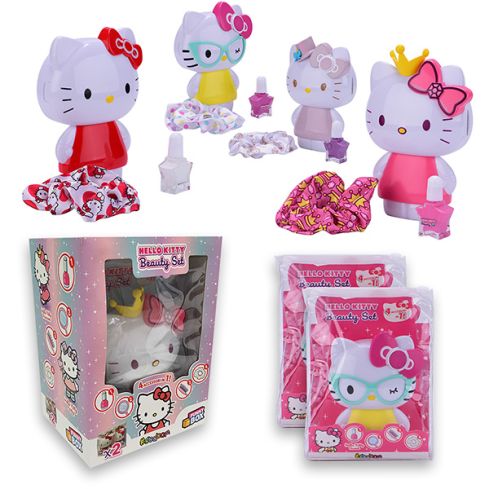 Hello Kitty Beauty Set: Funny Box con 2 personaggi diversi