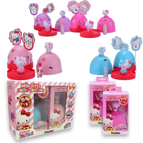 Hello Kitty Happy Birthday: Funny Box con 2 personaggi diversi