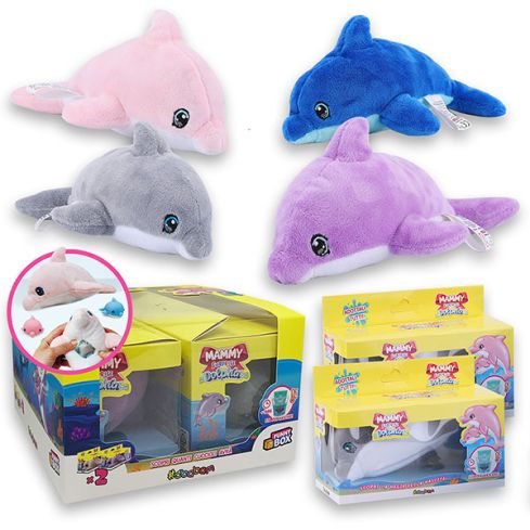 Mammy Surprise Dolphin: Funny Box con 2 personaggi differenti