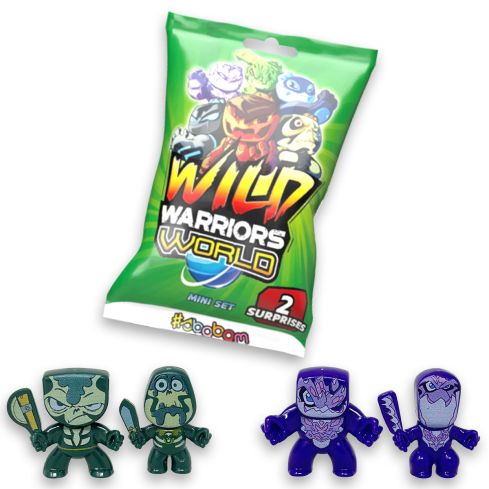 Wild Warriors World Mini Set con 2 personaggi